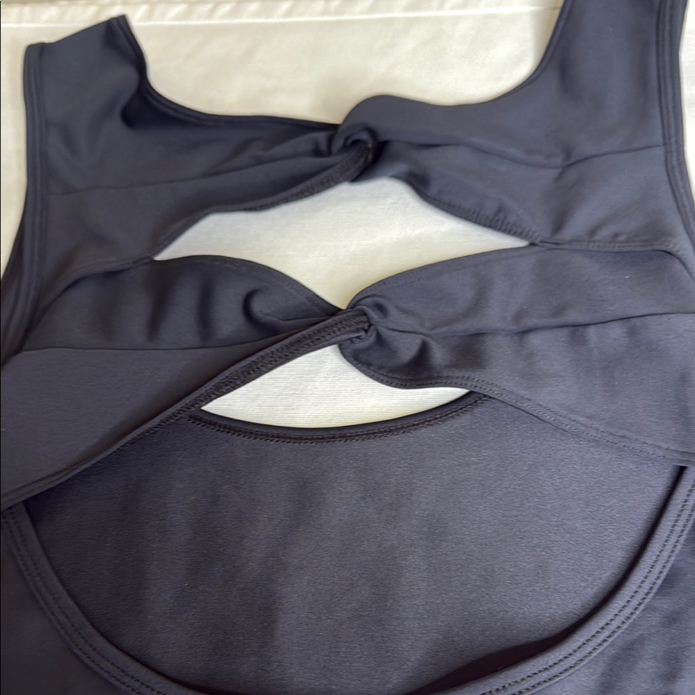 Black Sleeveless Cutout Top free people - Picture 4 of 7